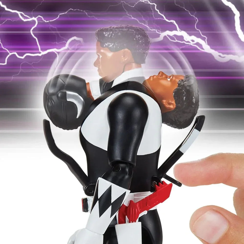 Mighty Morphin Power Rangers Action Figur Auto-Morphin Black Ranger 12 cm Playmates