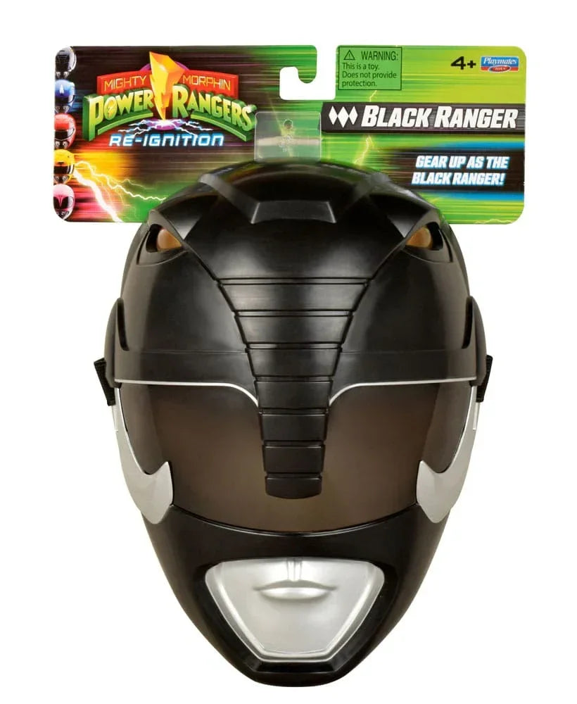 Mighty Morphin Power Rangers Mask Black Ranger Playmates