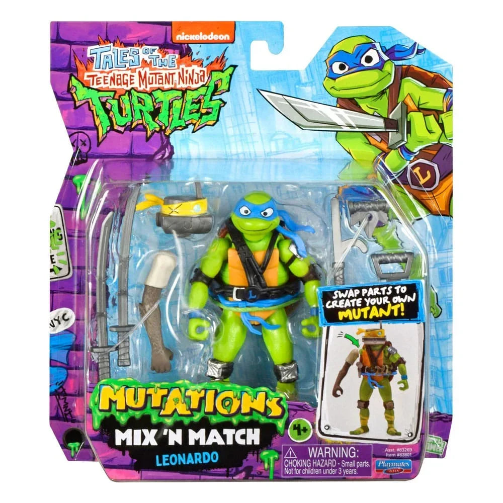Tales of the Teenage Mutant Ninja Turtles Mix 'n Match Action Figur Leonardo 12 cm Playmates