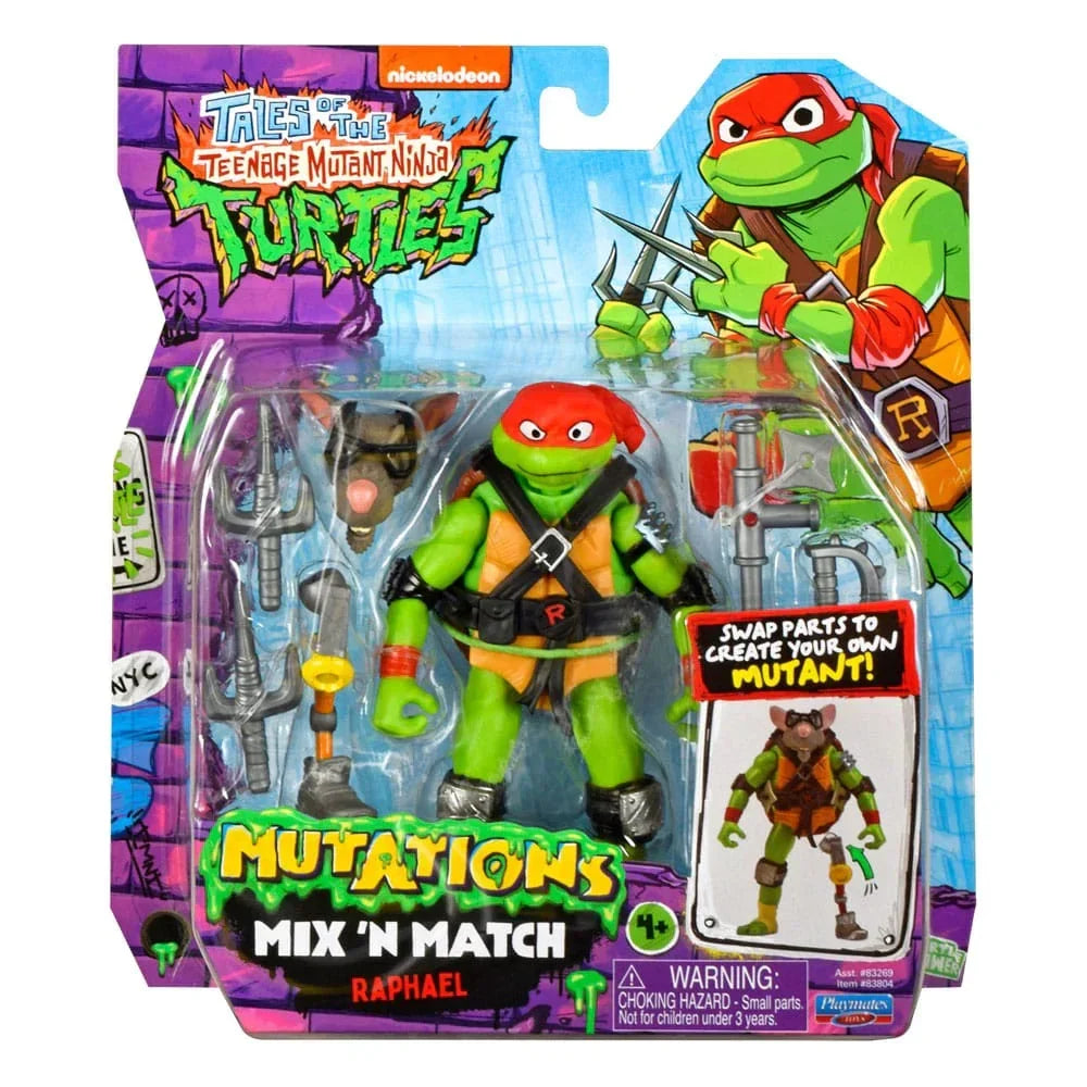 Tales of the Teenage Mutant Ninja Turtles Mix 'n Match Action Figur Raphael 12 cm Playmates