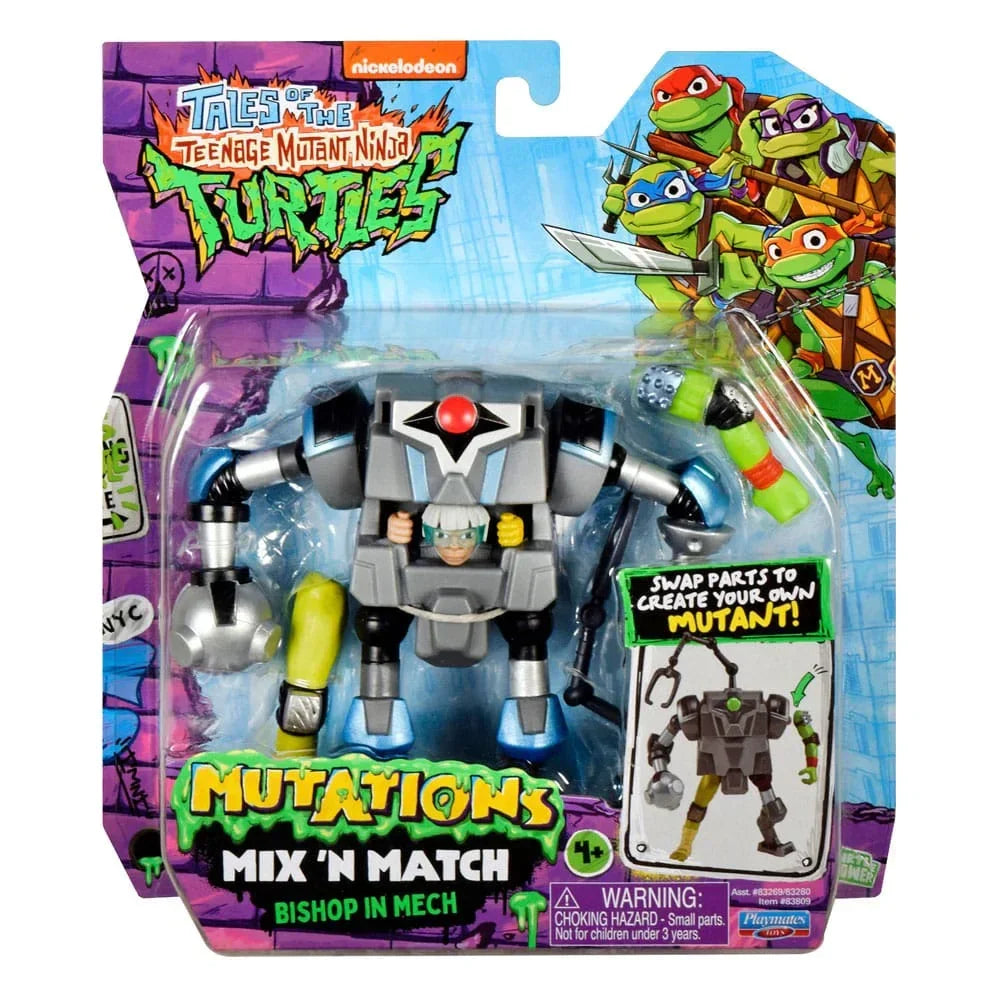 Tales of the Teenage Mutant Ninja Turtles Mix 'n Match Action Figur Mech Suit 12 cm Playmates