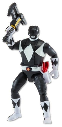 Mighty Morphin Power Rangers Säsong 2 Auto-Morphin Actionfigur Svarta Ranger
