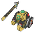 Mighty Morphin Power Rangers Thunderzord Actionfigur Lejon