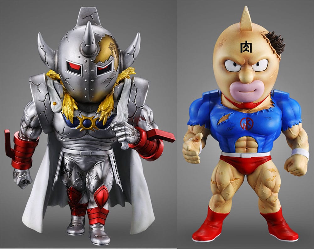 Kinnikuman Sofvi Mjuk Figur Defo Burst Muskel Kinnikuman & Goldman Plex
