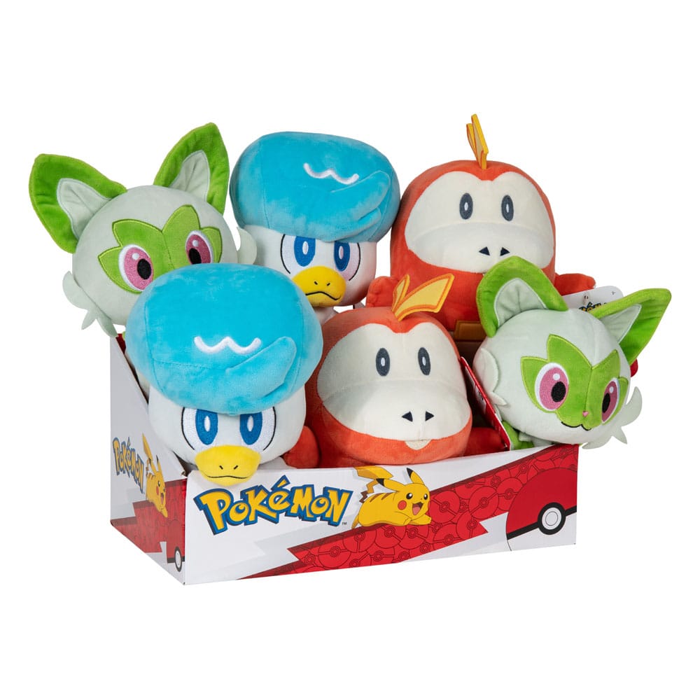 Pokémon Plush Figurer Generation IX 20 cm Assortiment (6) Jazwares