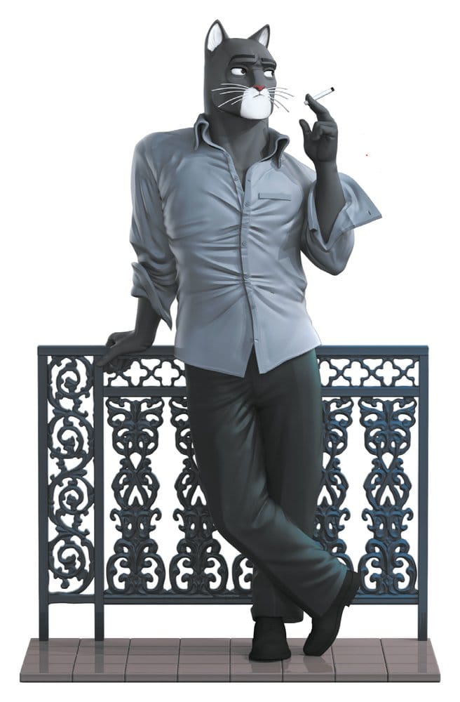 Blacksad PVC-figur Blacksad på balkongen 24 cm