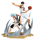 Kurokos Basket Samlarfigur i Resin 1/6, Tetsuya Kuroko & Taiga Kagami, Vit Tröja, 41 cm