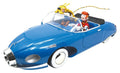Samlarfigur i resin 1/10 av Spirou, Marsupilami och Spip i Turbotraction