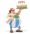 Asterix PVC-figur Obelix med "Grattis på födelsedagen" tema, 8,5 cm