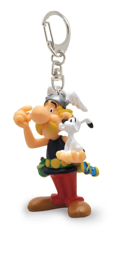 Asterix och Idefix Nyckelring Plastoy