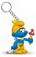 The Smurfs Nyckelring Smurf-tastic – officiell licensierad nyckelring från Plastoy
