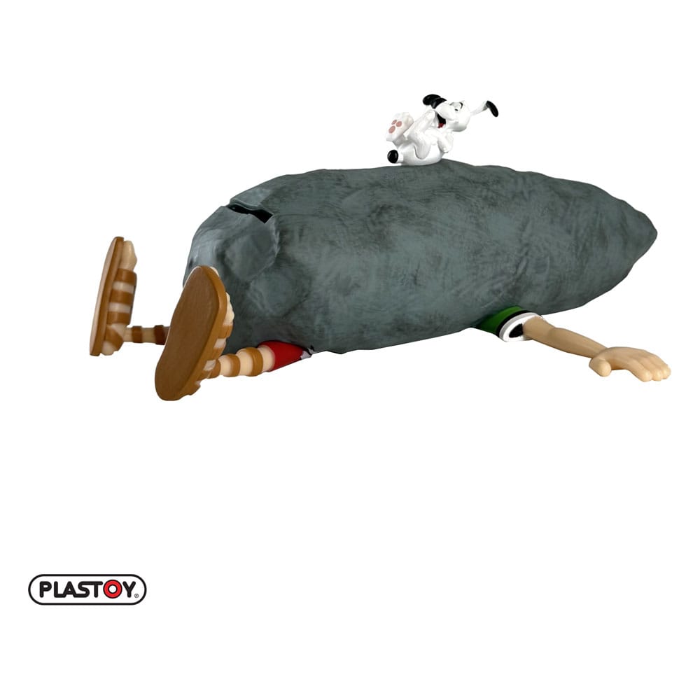 Asterix: Sparbössa Idefix - Den Krossade Romaren 8 cm Plastoy