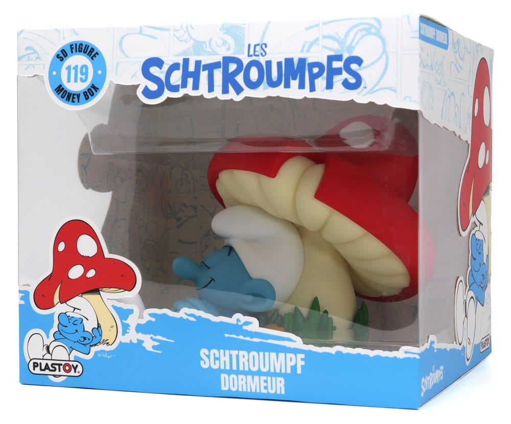 Smurfarna: Sparbössa Sömnig Smurf 16 cm