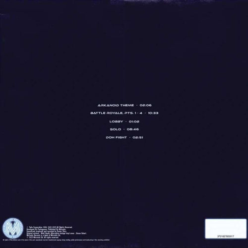 Arkanoid Spel Soundtrack Vinyl Evig Strid EP