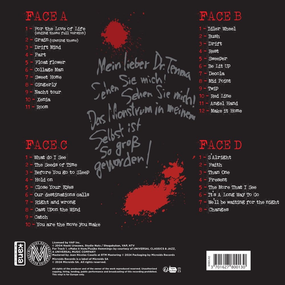 Monster Original Soundtrack Vinyl 2 x LP - Originalmusiksoundtrack på vinyl