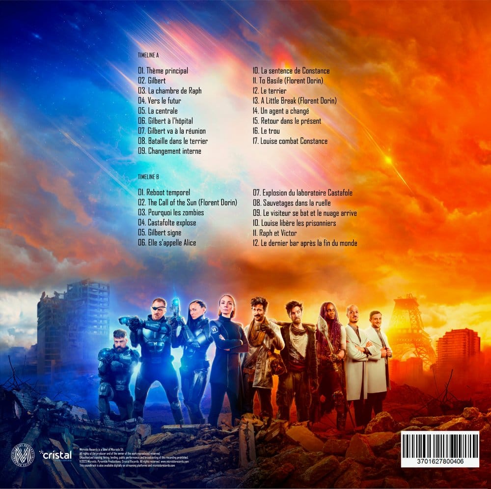 Le Visiteur du futur Originalsoundtrack på vinyl, begränsad upplaga