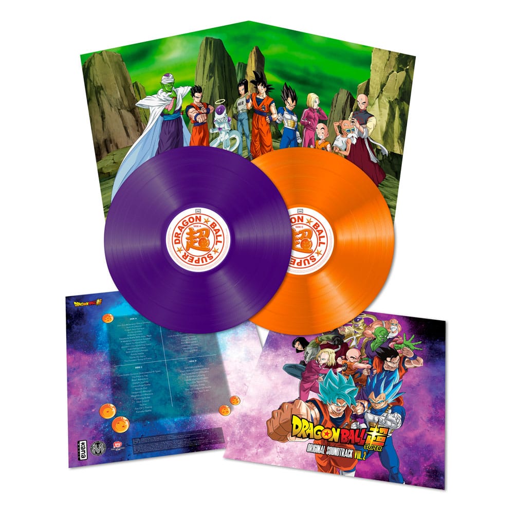 Dragon Ball Super Original Soundtrack Vinyl Vol. 2 Plastoy