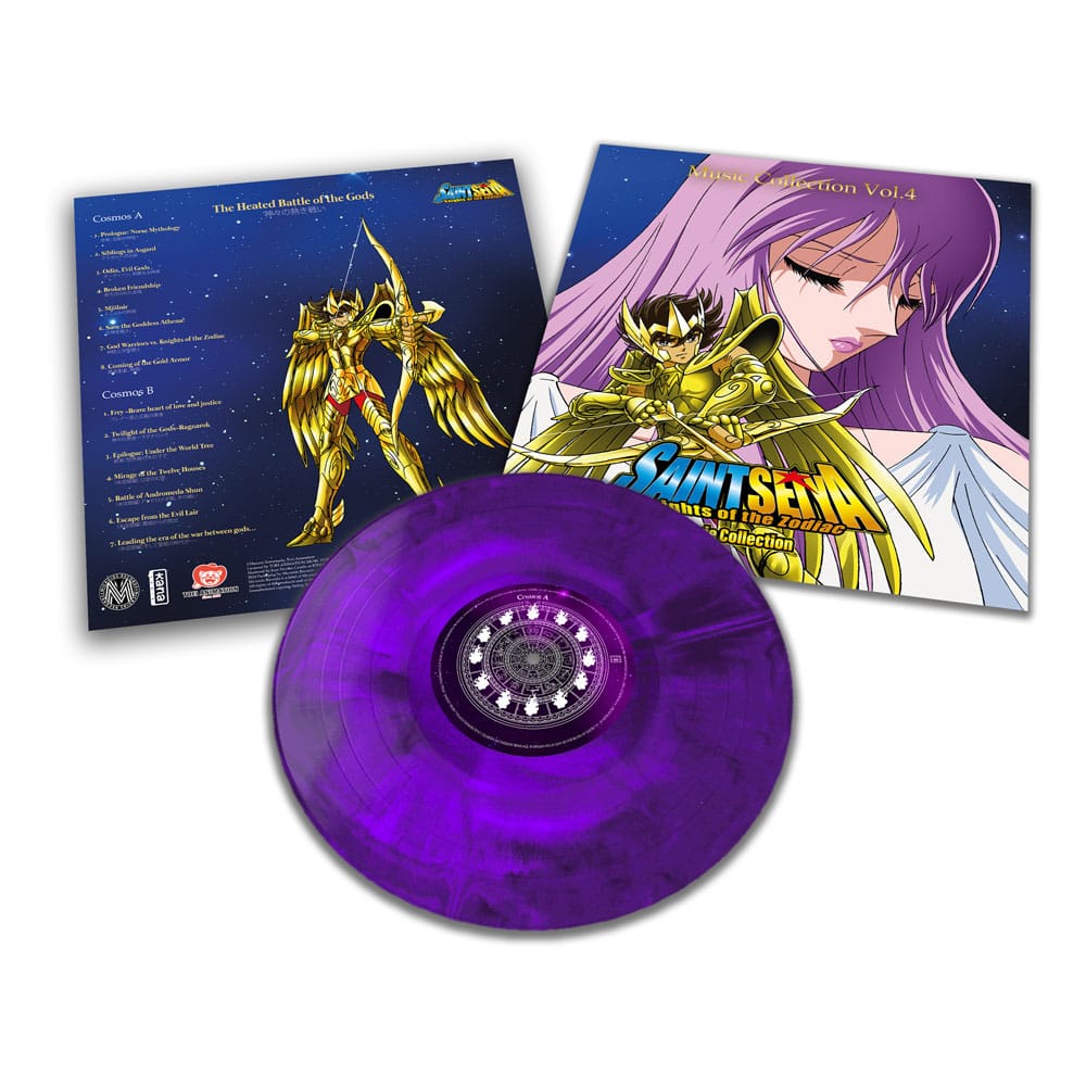 Saint Seiya Music Collection Vinyl Vol. 4 Plastoy