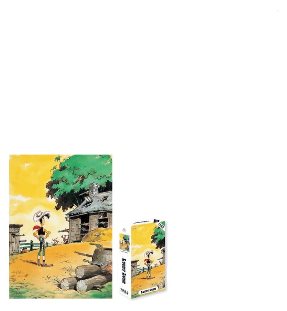 Lucky Luke: Pussel med 1000 bitar