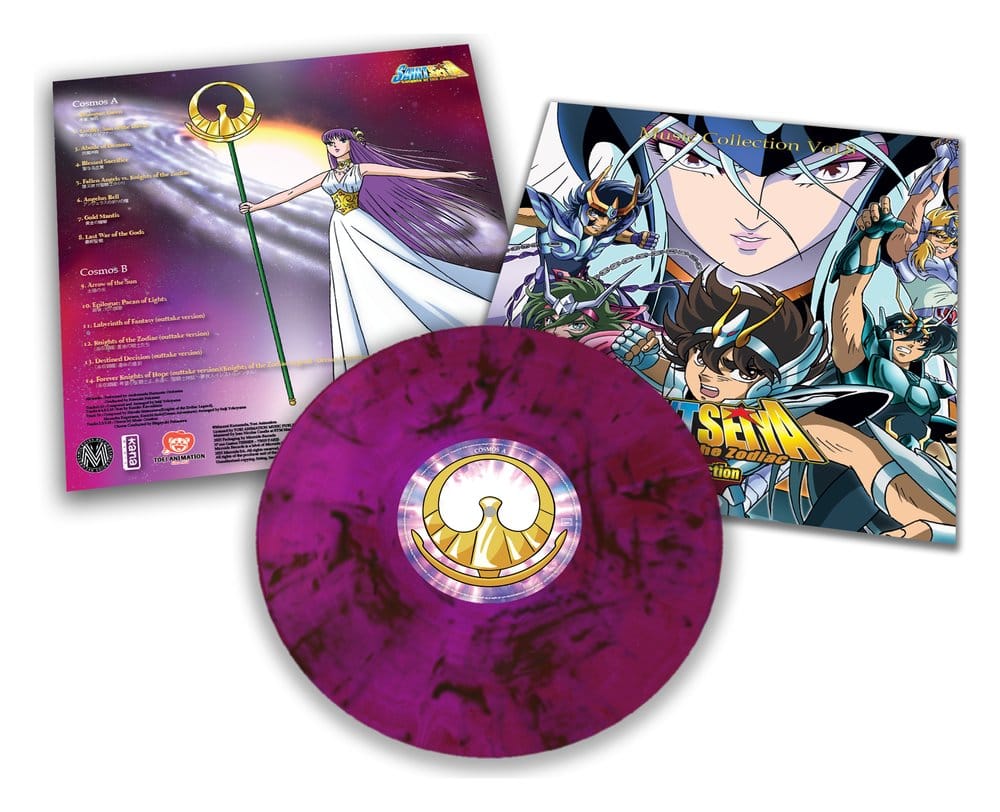 Saint Seiya musiksamling på vinyl Volym 8