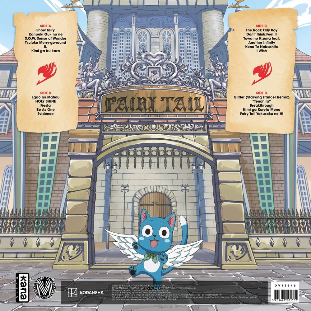 Fairy Tail Bästa Samling Vinyl 2 x LP