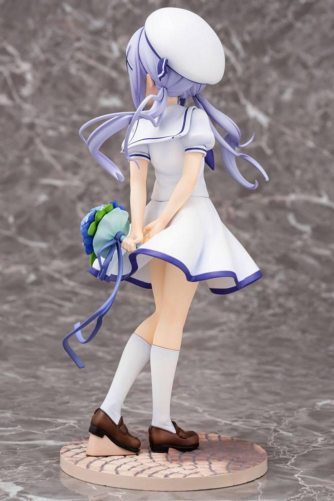 Is the Order a Rabbit PVC Staty 1/7 Chino (Sommaruniform) 21 cm Plum