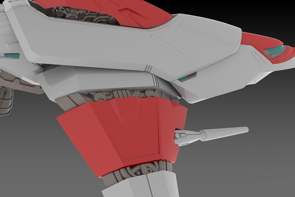 Dariusburst CS Core Plastic Kit 1/144 Legend Silver Hawk 3F-1B Rymdjägare 14 cm Plum