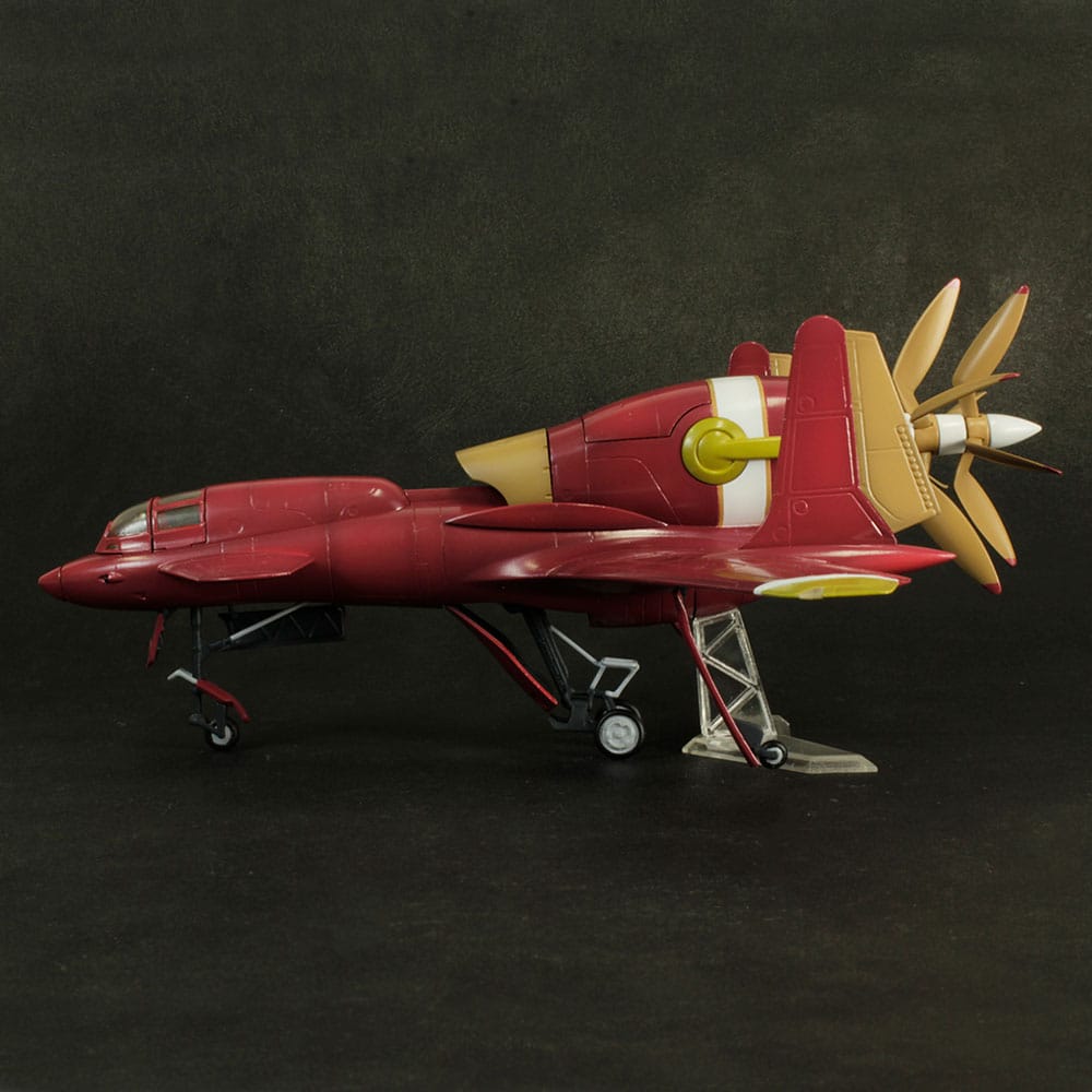Royal Space Force: The Wings of Honnêamis Plastikkit 1/72 Schira-DOW 3:e (Ensitsmodell) 21 cm Plum Pmoa