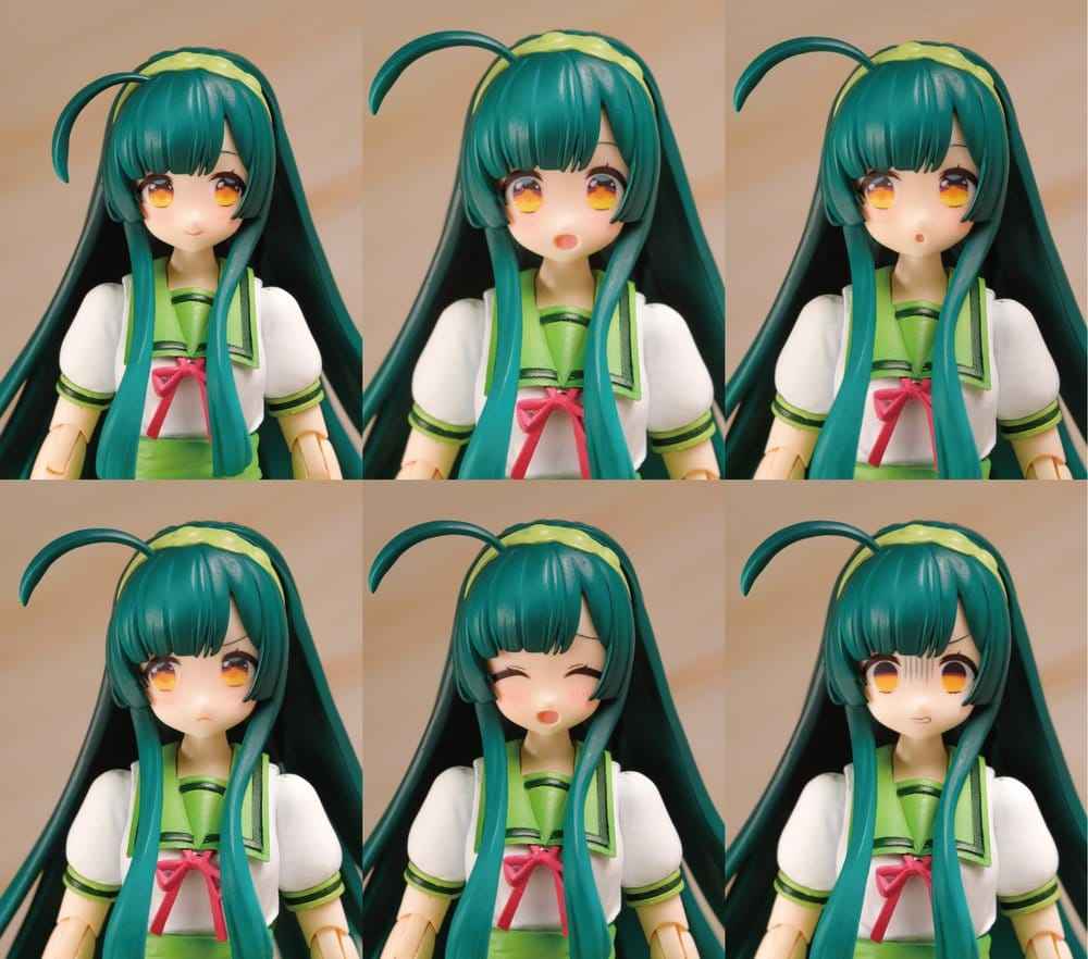 Tohoku Zunko/Zundamon Projekt Plafia Plastmodell Kit Tohoku Zunko 13 cm
