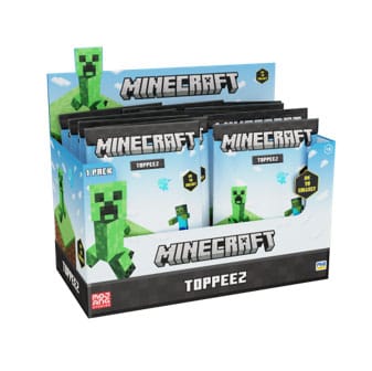 Minecraft 3D-Toppeez 6cm Sortiment (24 st) PMI
