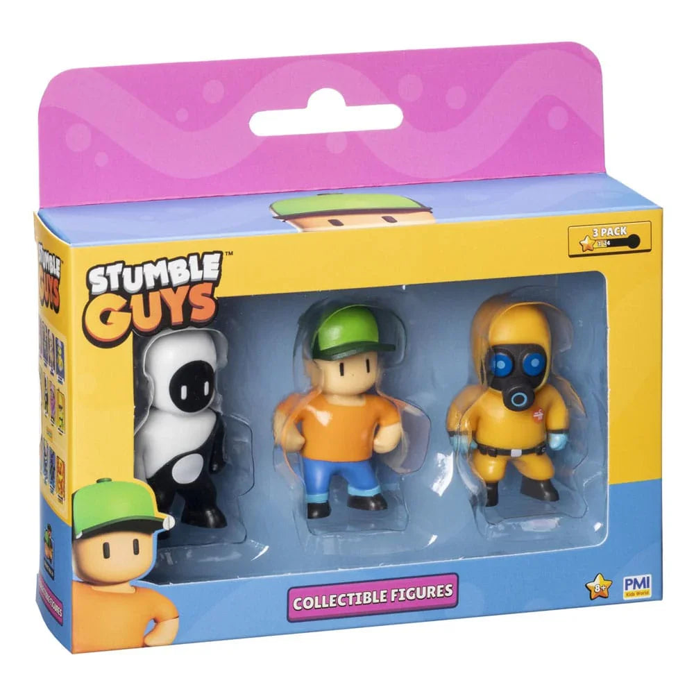 Stumble Guys: Wave 2 3-Figurset i Fönsterbox PMI