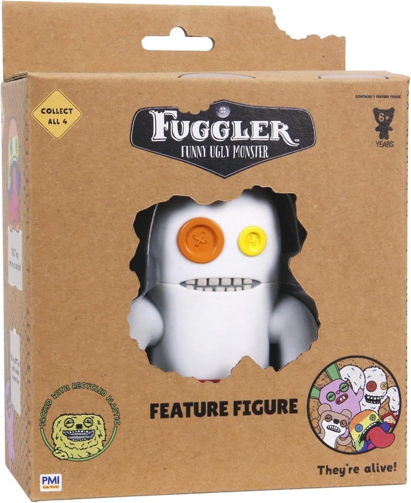 Fuggler: Figurfönsterlåda Sasquoosh Vit från Feature Figures