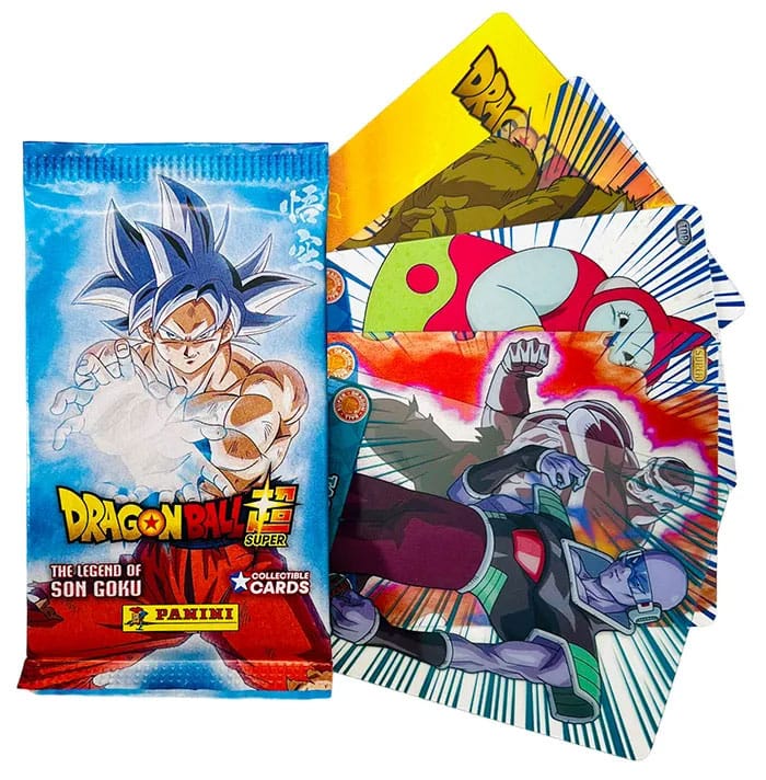 Dragon Ball Super - Son Goku Trading Cards Flow Packs Display (24) Panini