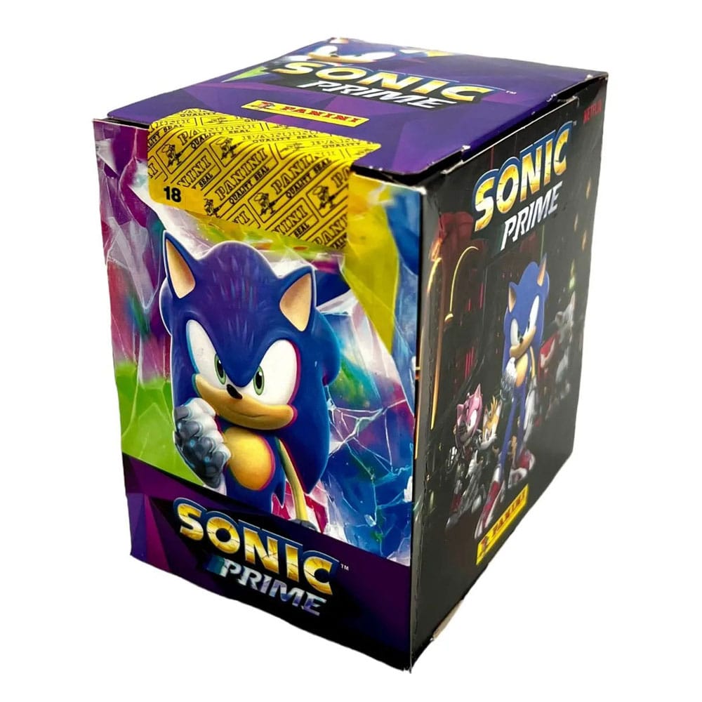 Sonic Prime Sticker Collection Display (36 Pack) Panini