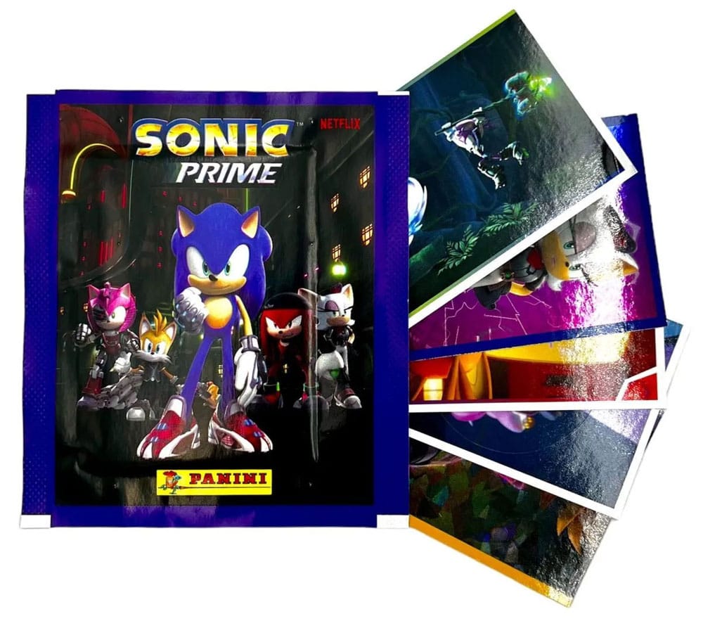 Sonic Prime Sticker Collection Display (36 Pack) Panini