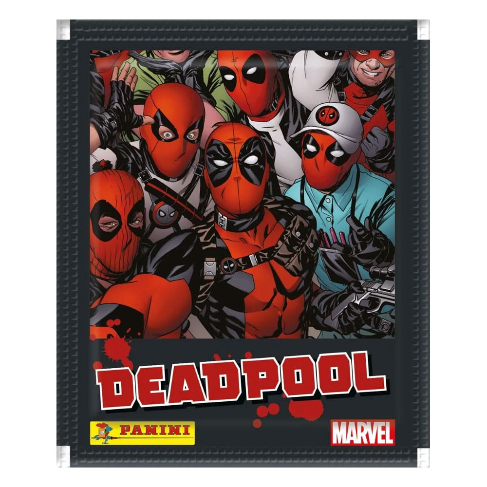 Deadpool Klistermärke & Samlarkort Display (36) Panini
