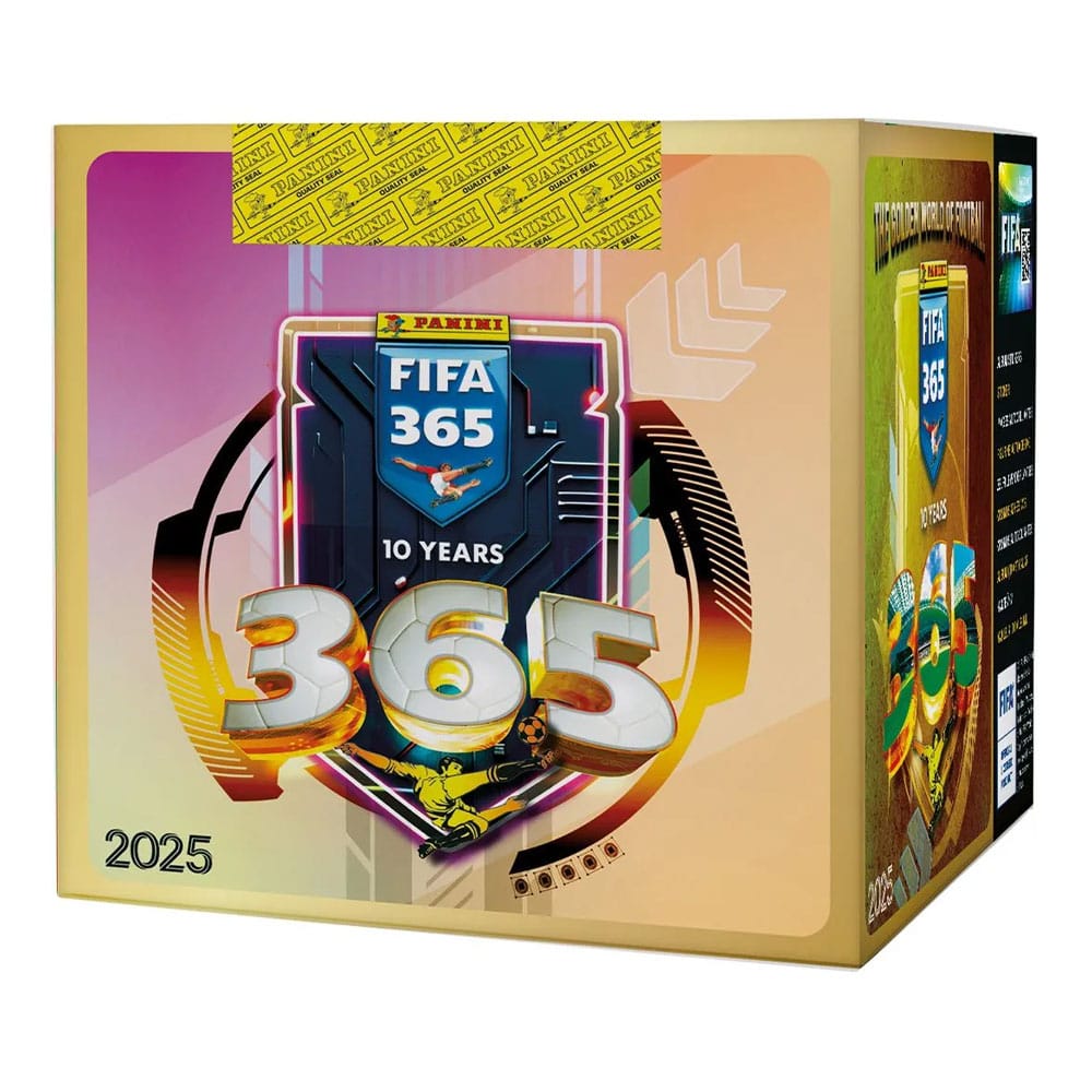FIFA 365 Klistermärken Samling 2025 Display (36 Förpackningar) Panini