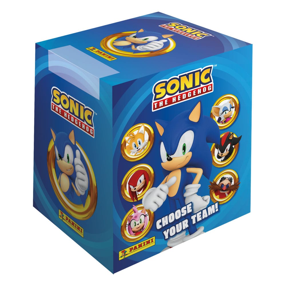Sonic the Hedgehog Klistermärke Samling Display (36) Panini