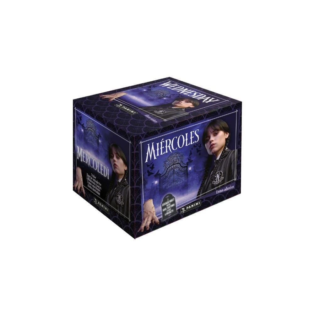 Wednesday 2 Klistermärkesbox (50) Panini