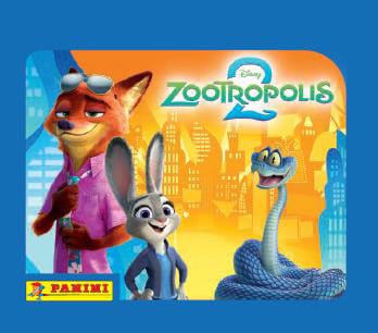 Zootopia 2 Klistermärkeslåda (36 stycken) Panini