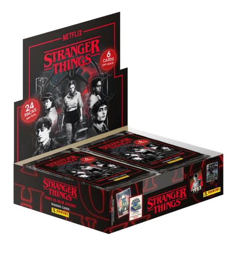 Stranger Things Trading Cards Flow Pack Box (24) Panini