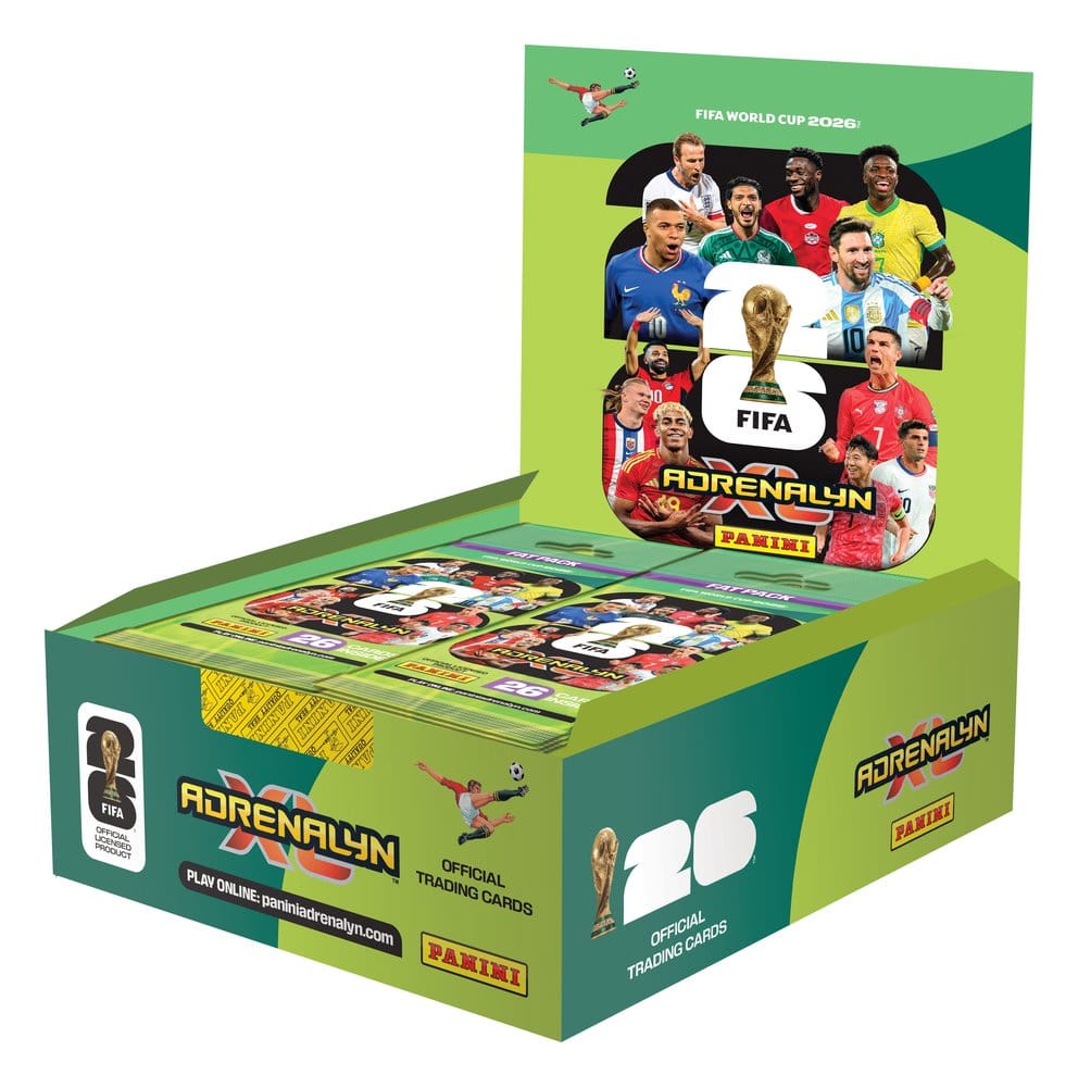 FIFA World Cup 2026 Adrenalyn XL Samlarkort Fatpack Box (10)
