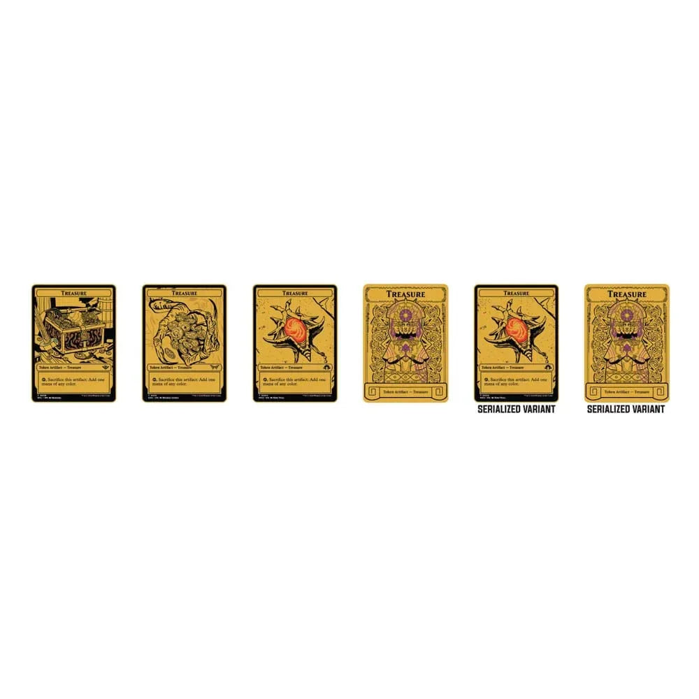Magic: The Gathering Token Blind Box Mystery Treasure Token Assortment (10) Pinfinity