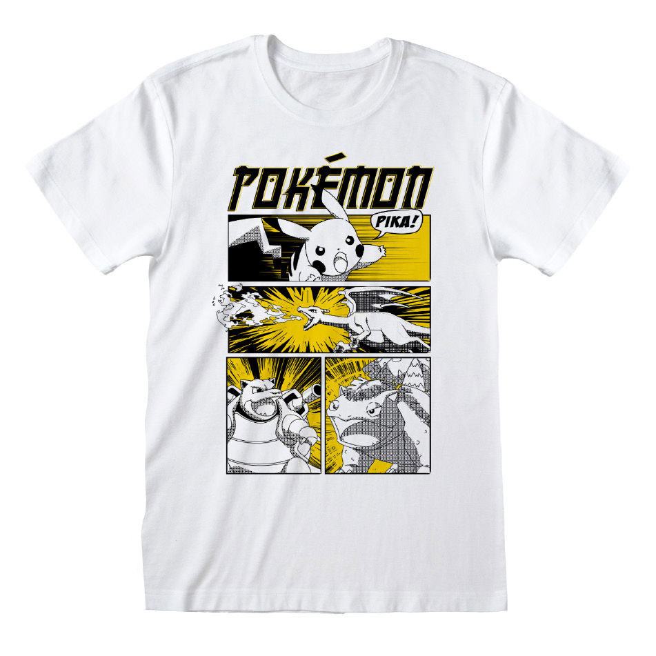 Pokémon T-Shirt i Anime Stil Heroes Inc