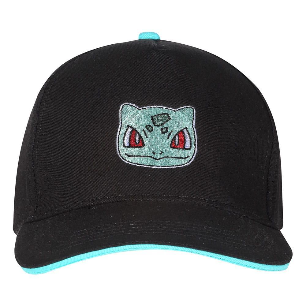 Pokemon Bulbasaur Badge Curved Bill Cap Heroes Inc