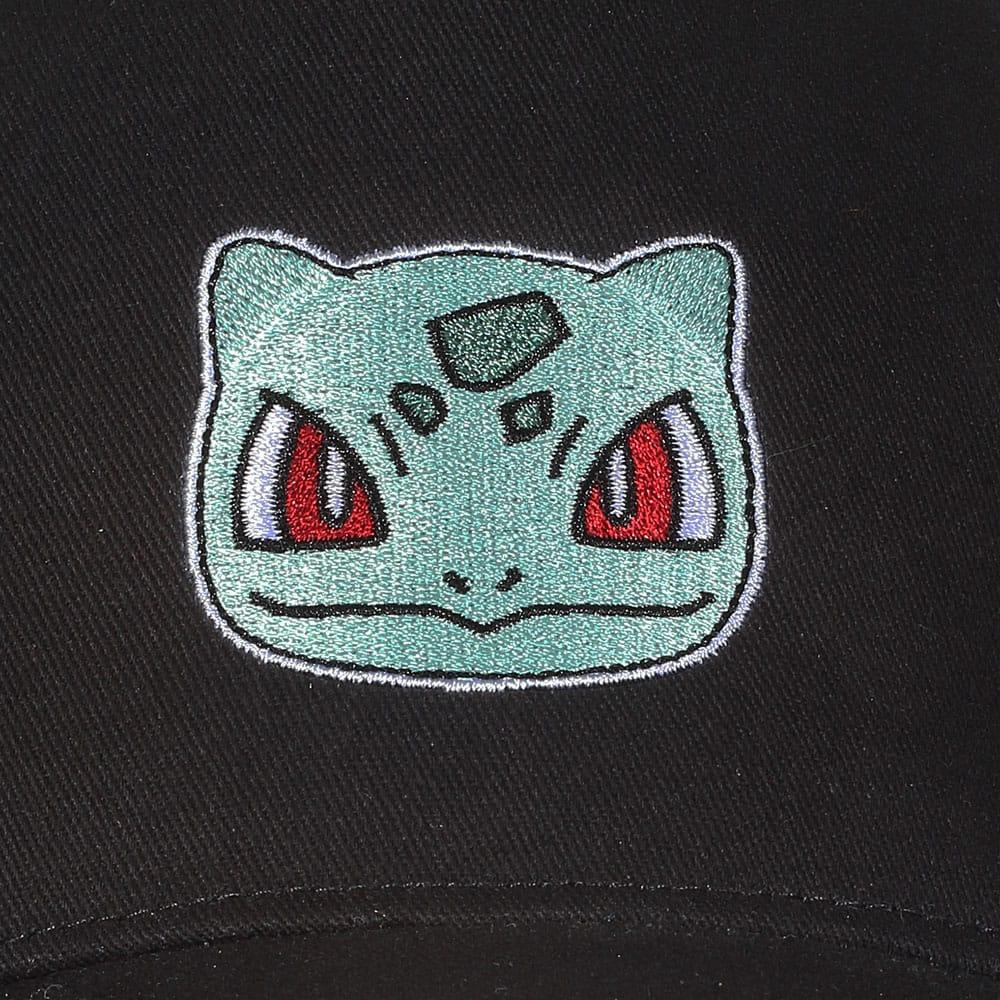 Pokemon Bulbasaur Badge Curved Bill Cap Heroes Inc