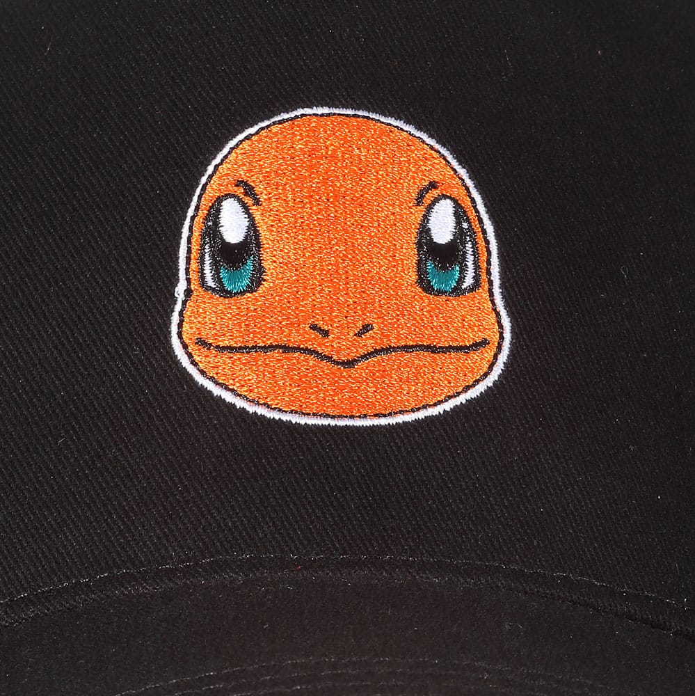 Pokemon Curved Bill Cap Charmander Badge Heroes Inc