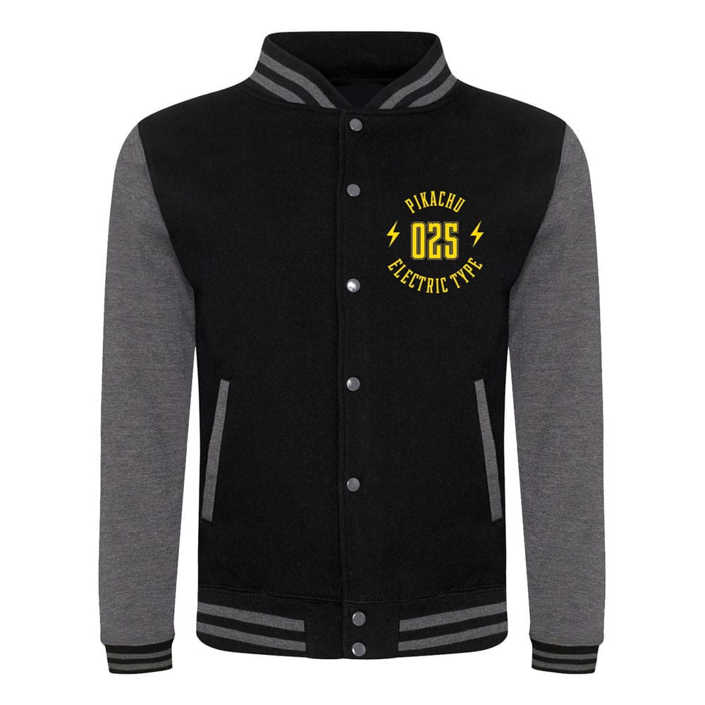 Pokemon Varsity Jacket Collegiate Pikachu Size XL Heroes Inc