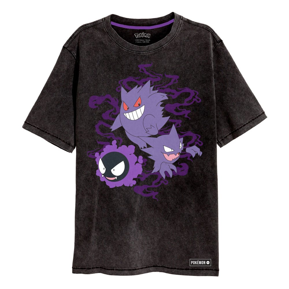 Pokemon T-Shirt Ghosts Stl L Heroes Inc