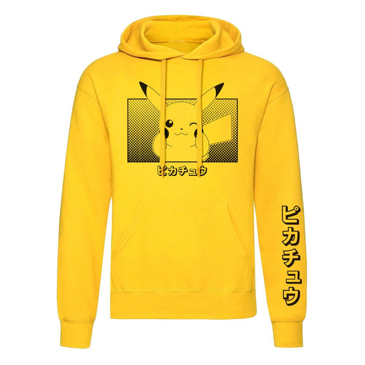 Pokemon Hooded Sweater Pikachu Katakana
